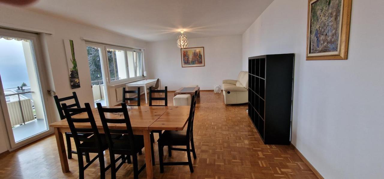 Lugano Lakeview Apartment Private Parking & Self Check-In Ngoại thất bức ảnh